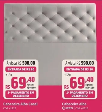 Deltasul Cabeceira Alba Casal Cód: 41112 oferta