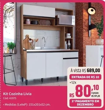 Deltasul Kit Cozinha Lívia oferta