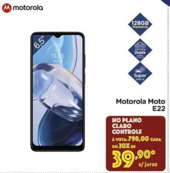Carrefour Motorola Moto E22 oferta