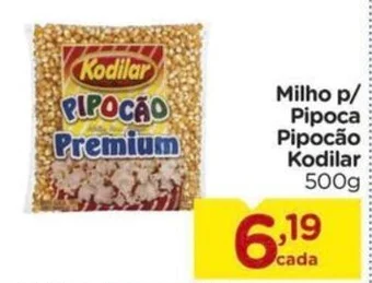 Carrefour Milho p/ Pipoca Pipocão Kodilar 500g oferta