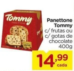 Panettone Tommy 400g