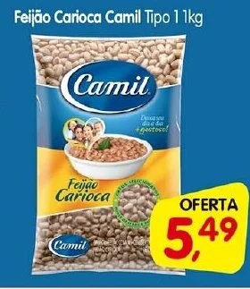 Cercadão Feijão Carioca Camil Tipo 11kg oferta