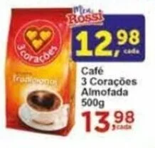 Café 3 Corações Almofada 500g