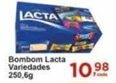 Rossi Supermercado Bombom Lacta Variedades 250.6g oferta