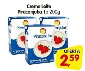 Cercadão Creme Leite Piracanjuba Tp 200g oferta