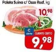 Cercadão Paleta Suína c/ Osso Resf. kg oferta