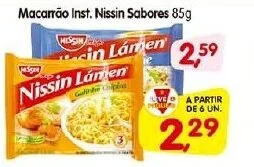 Cercadão Macarrão Inst. Nissin Sabores 85g oferta