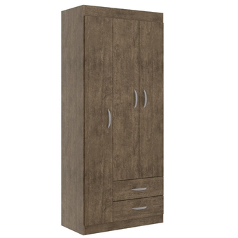 Benoit Guarda roupa / roupeiro genial 0553 mdp 3 portas 2 gavetas 183x79x40cm oferta