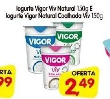 logurte Vigor Viv Natural 150g E logurte Vigor Natural Coalhada Viv 150g