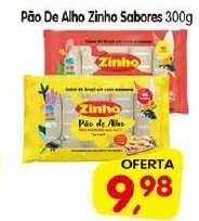 Pão De Alho Zinho Sabores 300g