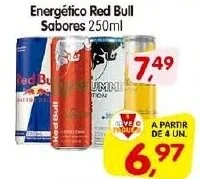 Cercadão Energético Red Bull Sabores 250ml oferta