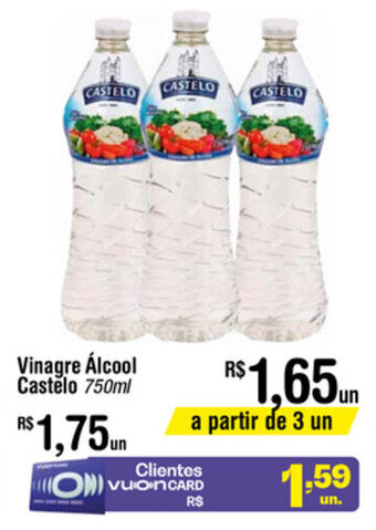 Vinagre Alcool Castelo 750ml