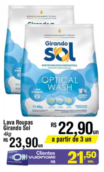 Fort Atacadista Lava roupas Girando Sol 4kg oferta