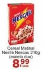Rossi Supermercado Cereal Matinal Nestlé Nescau 210g oferta