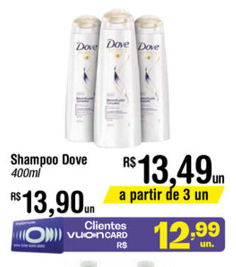 Fort Atacadista Shampoo Dove 400ml oferta