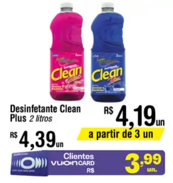 Fort Atacadista Desinfetante Clean Plus 2L oferta