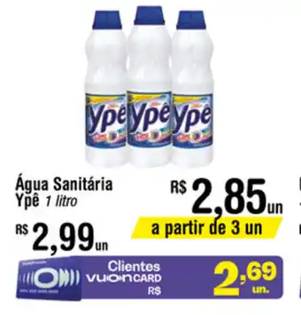 Fort Atacadista Agua Sanitaria Yoe 1L oferta