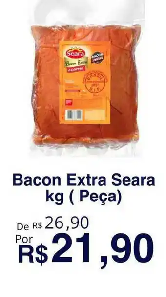 VN Autosserviço Bacon Extra Seara 1kg (peca) oferta