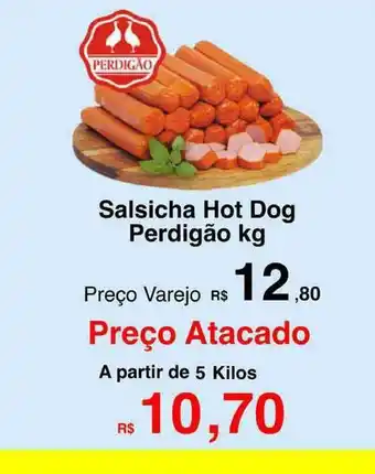 VN Autosserviço Salsicha Hot Dog Perdigão 1kg oferta