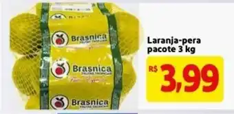 Laranja-pera pacote 3kg