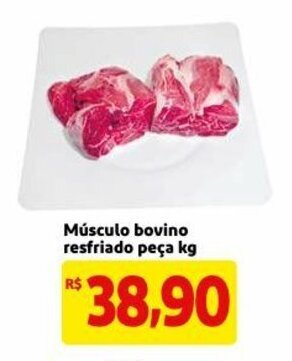 Mercado Extra Musculo bovino resfriado peca kg oferta