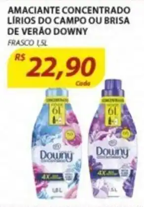 Assaí Atacadista Amaciante Concentrado Lirios do Campo ou Brisa de Verao Downy 1.5L oferta