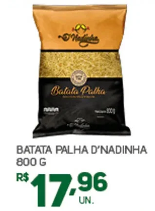 Brasil Atacadista BATATA PALHA D'NADINHA 800 G oferta