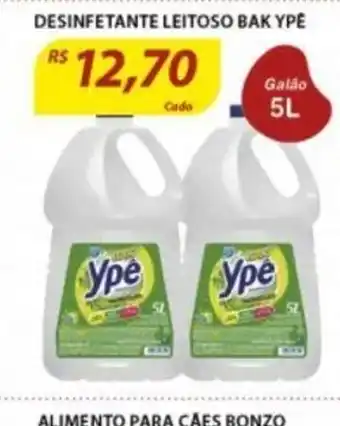 Assaí Atacadista Desinfetante Leitoso Bak Ype 5L oferta