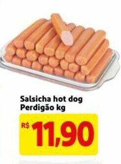 Mercado Extra Salsicha Hot Dog Perdigao 1kg oferta