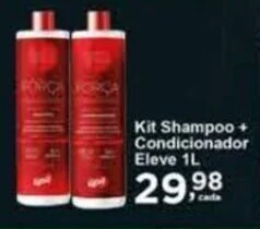 Rossi Supermercado Kit Shampoo + Condicionador Eleve 1L oferta