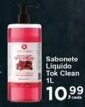 Rossi Supermercado Sabonete Liquido Tok Clean 1L oferta