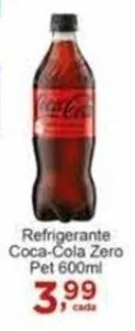 Rossi Supermercado Refrigerante Coca-Cola Zero Pet 600ml oferta