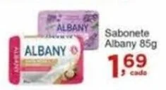 Rossi Supermercado Sabonete Albany 85g oferta