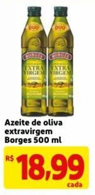 Azeite de Oliva extravirgem Borges 500ml
