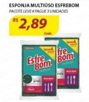 Assaí Atacadista Esponja Multiuso Esfrebom oferta