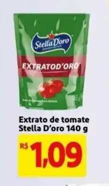 Mercado Extra Extrato de Tomate Stella D'oro 140g oferta