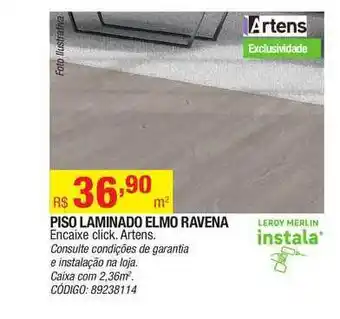 Piso Laminado Elmo Ravena