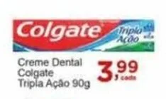 Rossi Supermercado Creme Dental Colgate Tripla Ação 90g oferta