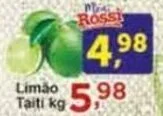 Rossi Supermercado Limão Taiti kg oferta