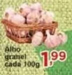 Rossi Supermercado Alho grahel cada 100g oferta