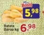 Rossi Supermercado Batata Baroa kg oferta