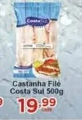 Rossi Supermercado Castanha Filé Costa Sul 500g oferta