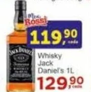 Rossi Supermercado Whisky Jack Daniel's 1L oferta