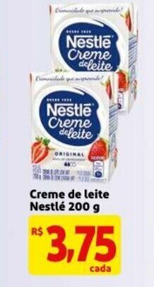 Mercado Extra Creme de Leite Nestle 200g oferta