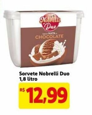 Sorvete Nobrelli Duo 1.8L