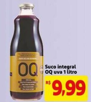 Mercado Extra Suco Integral OQ uva 1L oferta