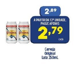 Arena Atacado Cerveja Original Lata 350ml oferta