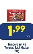 Arena Atacado Tempero em po Tempera Facil Kisabor 60g oferta
