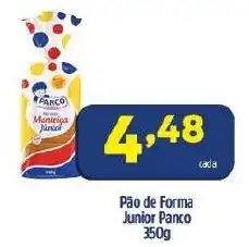 Arena Atacado Pao de Forma Junior Panco 350g oferta