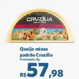 Sam's Club Queijo minas padrão Cruzilia Fracionado, Kg oferta